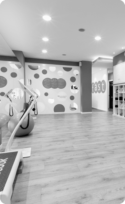 zona de vestuario FastFitness Centros Electroestimulación Madrid